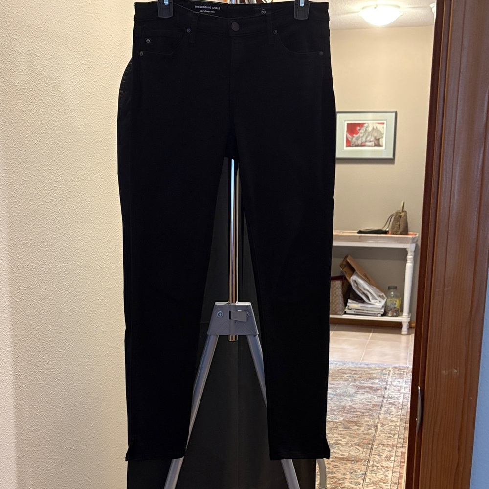 AG The Legging Black Skinny Stretch Jeans